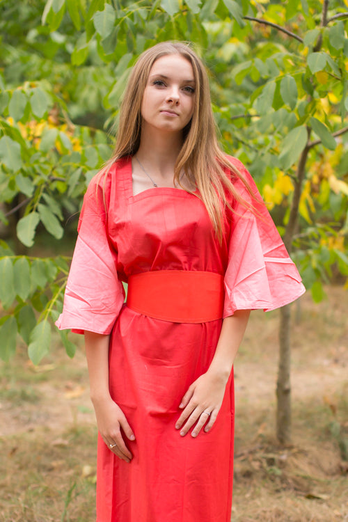 Coral Beauty, Belt and Beyond Style Caftan in Ombre TieDye|Coral Beauty, Belt and Beyond Style Caftan in Ombre TieDye|Ombre Tiedye