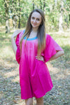 Pink Summer Celebration Style Caftan in Ombre TieDye Pattern