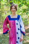 Burgundy Fire Maiden Style Caftan in Perfectly Paisley Pattern