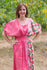 Red Cut Out Cute Style Caftan in Round and Round Pattern|Red Cut Out Cute Style Caftan in Round and Round Pattern