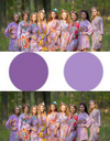 Assorted Lilacs Bridesmaids Robes