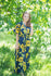 Navy Blue Best of both the worlds Style Caftan in Sunflower Sweet Pattern|Navy Blue Best of both the worlds Style Caftan in Sunflower Sweet Pattern|Sunflower Sweet