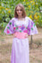 Lilac Beauty, Belt and Beyond Style Caftan in Swirly Floral Vine|Lilac Beauty, Belt and Beyond Style Caftan in Swirly Floral Vine|Swirfly Floral Vine