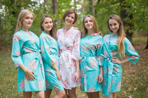 Teal Themed Robes