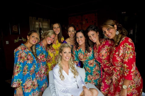 Mix Matched Bridesmaids Robes