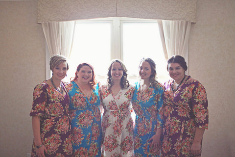 Mix Matched Bridesmaids Robes