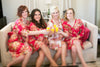 Red Bridesmaids Robes