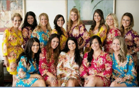 Mix Matched Bridesmaids Robes