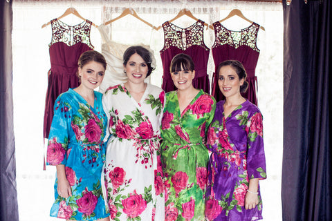 Mix Matched Bridesmaids Robes