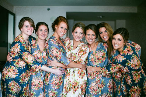 Mix Matched Bridesmaids Robes