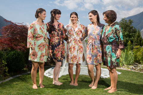 Mix Matched Bridesmaids Robes