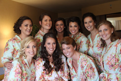 Mint Bridesmaids Robes